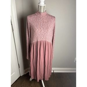Flamingo Urban Dress X-Large Dusty Pink
